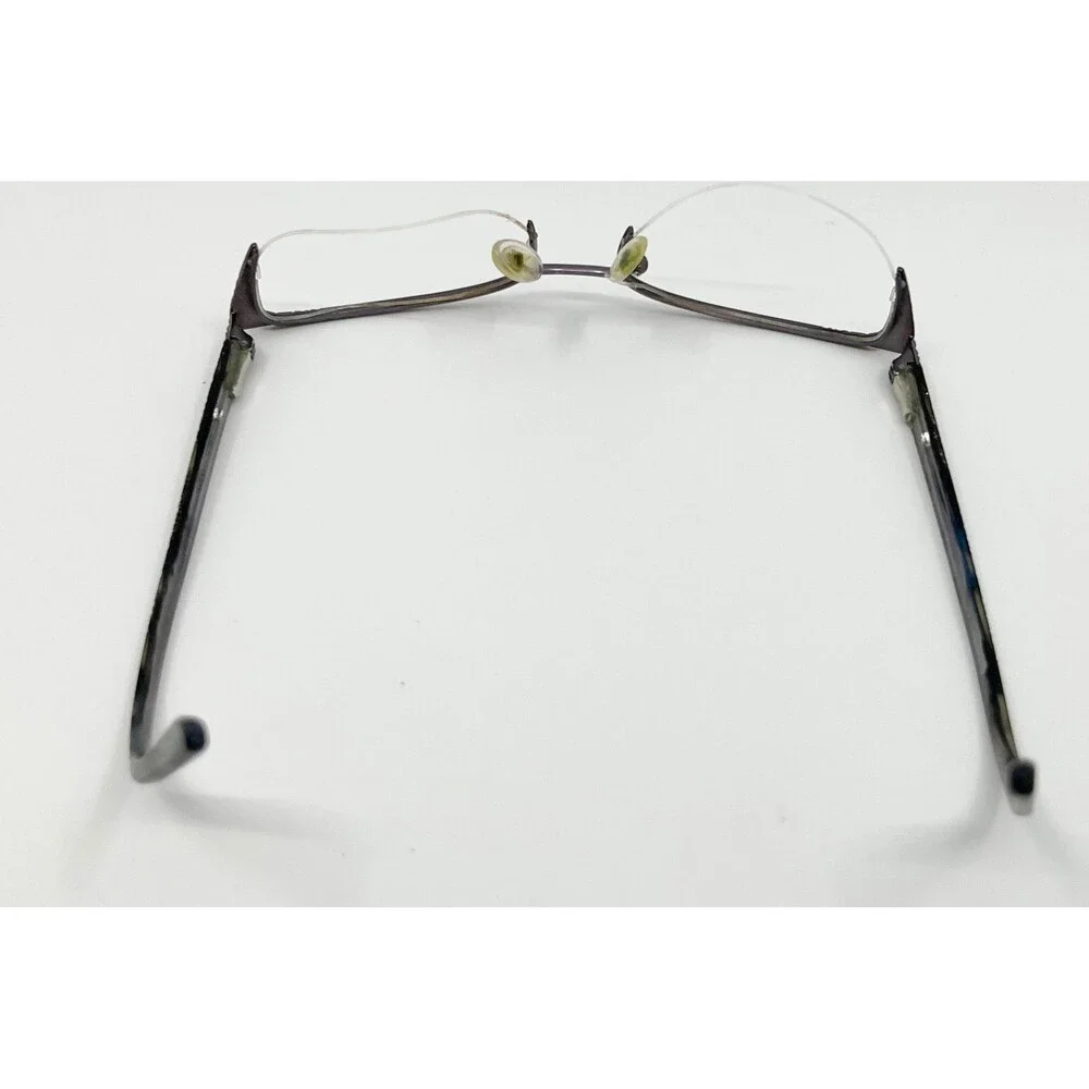 Dana Buchman Eyeglasses Womens Purple Louella Semi-Rimless Frames 51-17-135